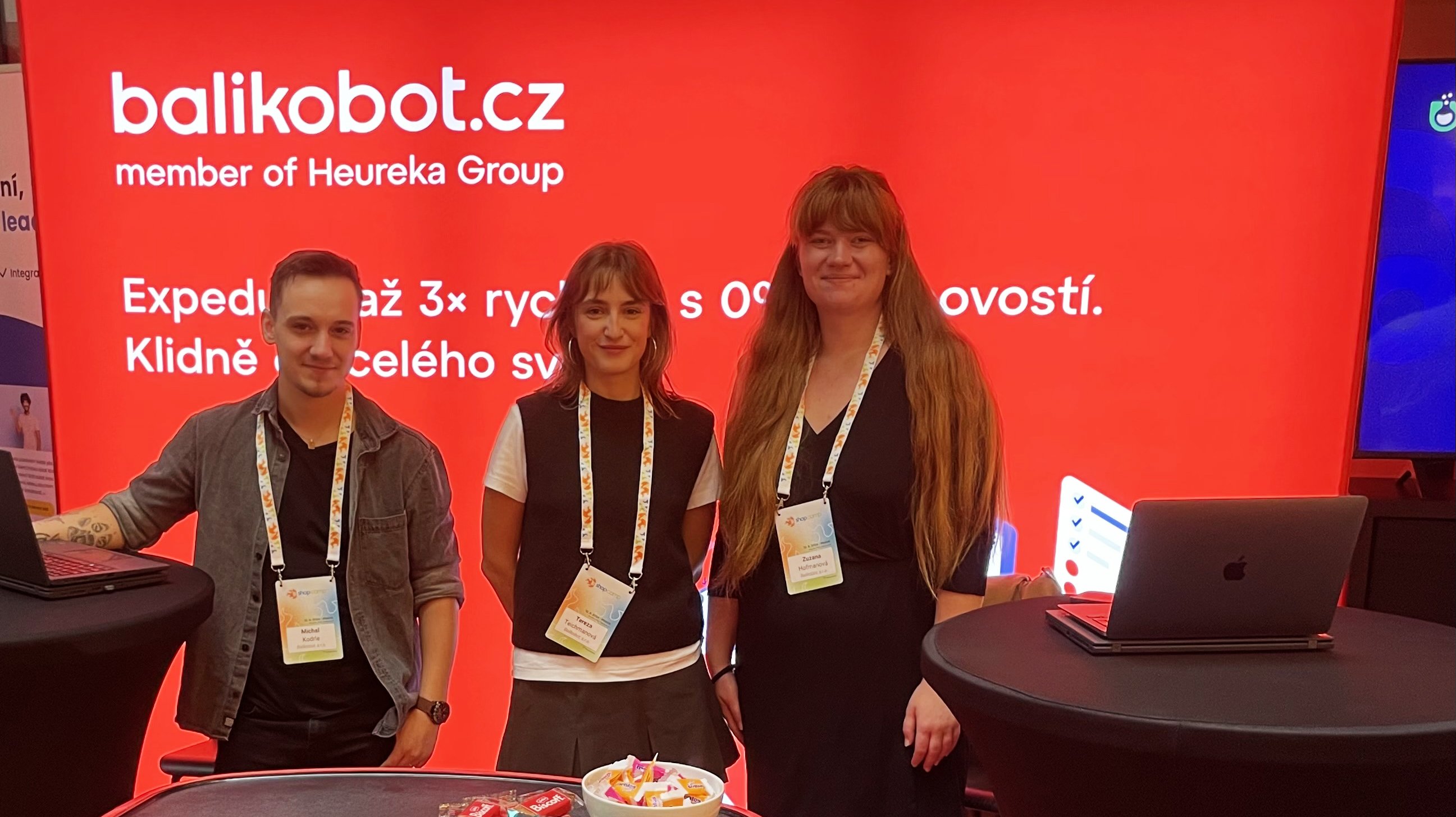 Balíkobot - API s výkonom tímu skladníkov