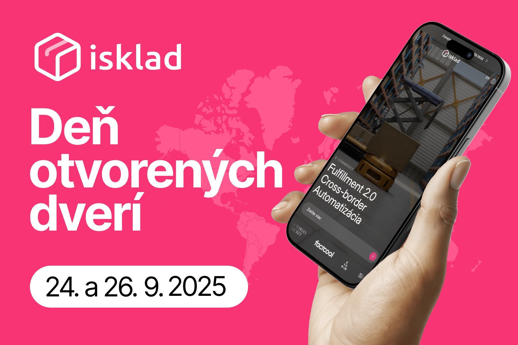 24. a 26.9. Príďte do najmodernejšieho fulfillmentu v strednej EÚ